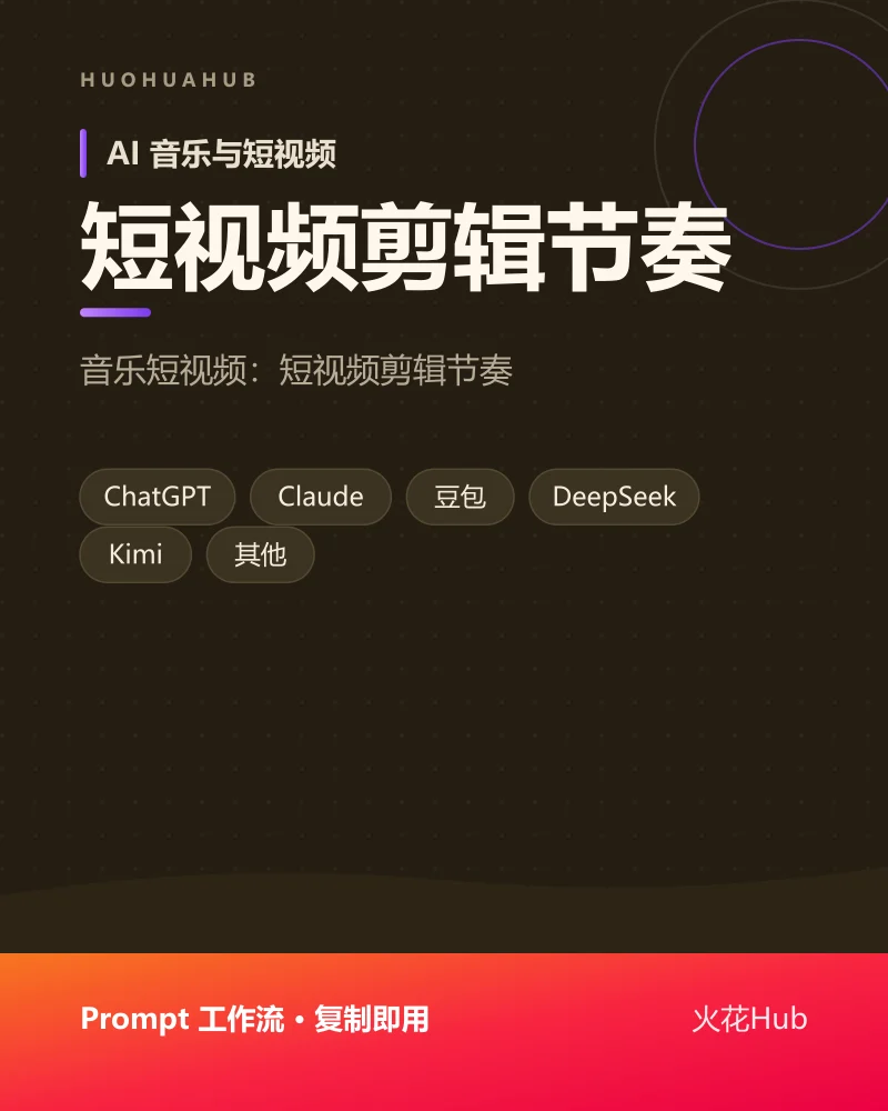 短视频剪辑节奏