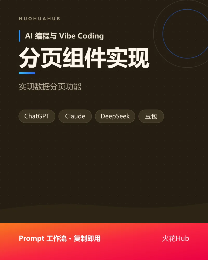 分页组件实现