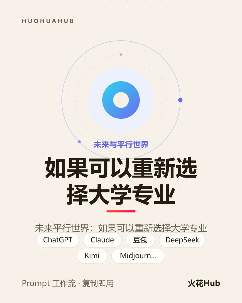 如果可以重新选择大学专业