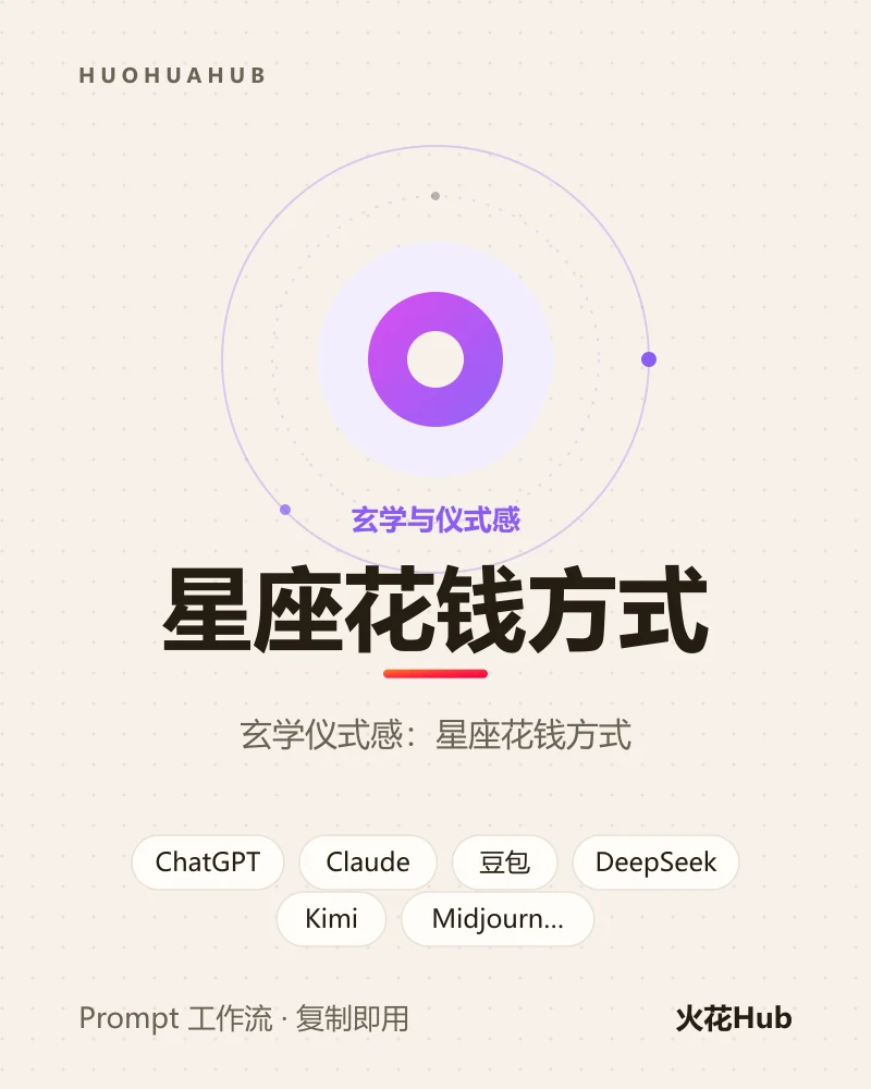 星座花钱方式