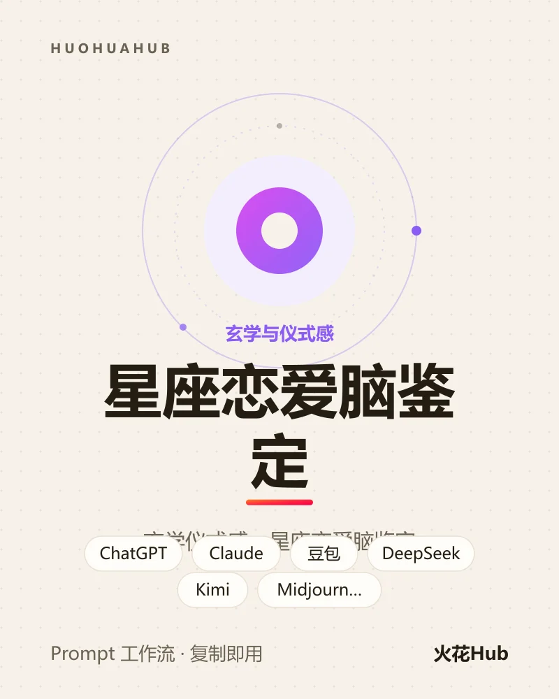星座恋爱脑鉴定
