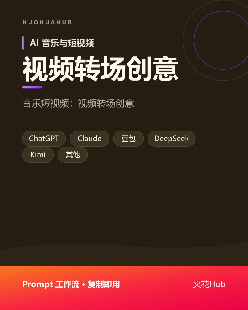 视频转场创意