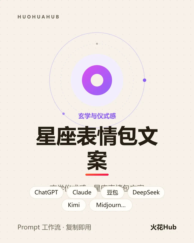 星座表情包文案