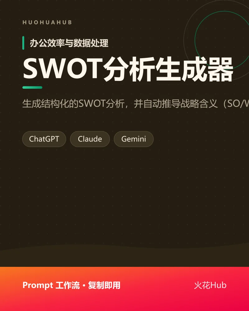 SWOT分析生成器