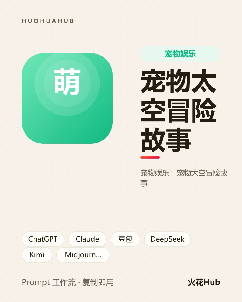 宠物太空冒险故事