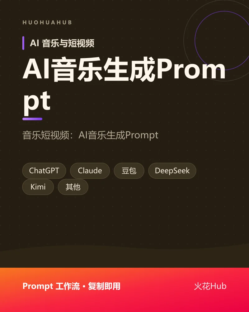 AI音乐生成Prompt