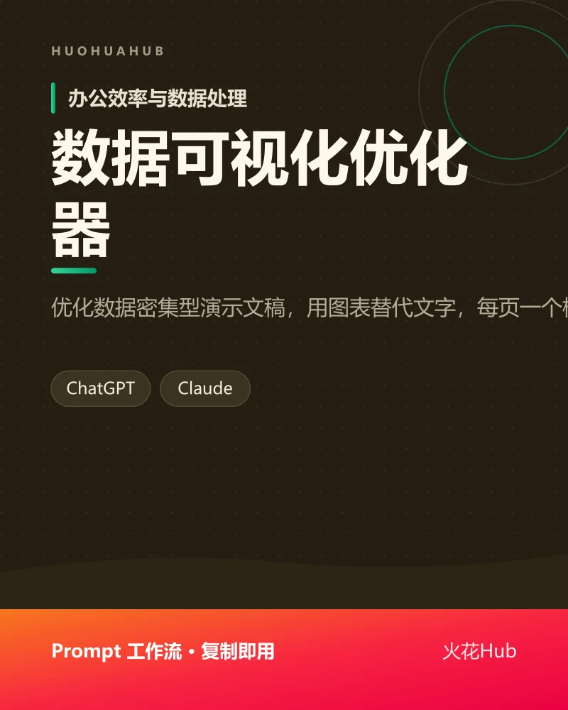 数据可视化优化器